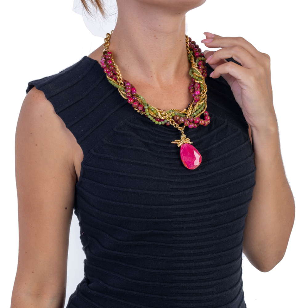 Tory Burch Necklace Women Gold